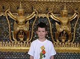 Bangkok 04 05 Wat Phra Kaeo Temple of the Emerald Buddha Peter With Garudas